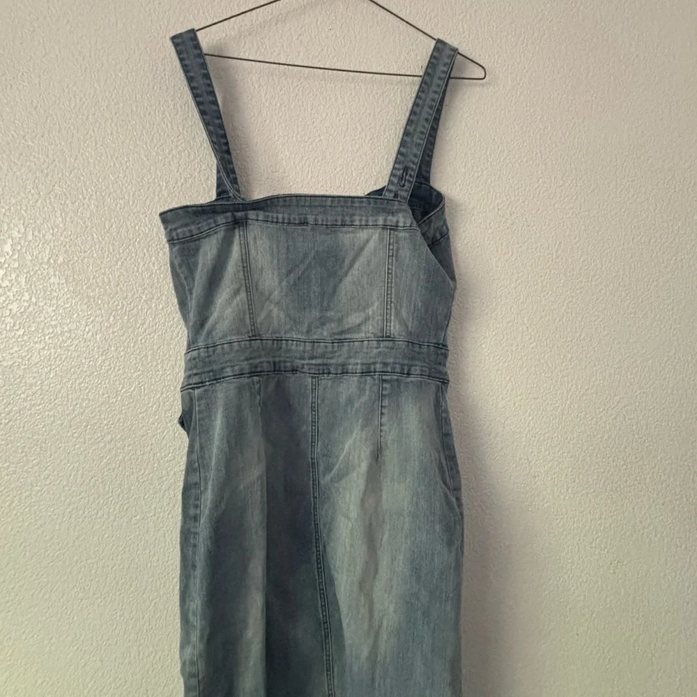 Indigo Rein Blue Denim Dress - Picture 3 of 3